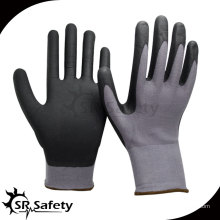 SRSAFETY gant nitrile micro mousse noir recouvert de palmier pour la réparation automobile